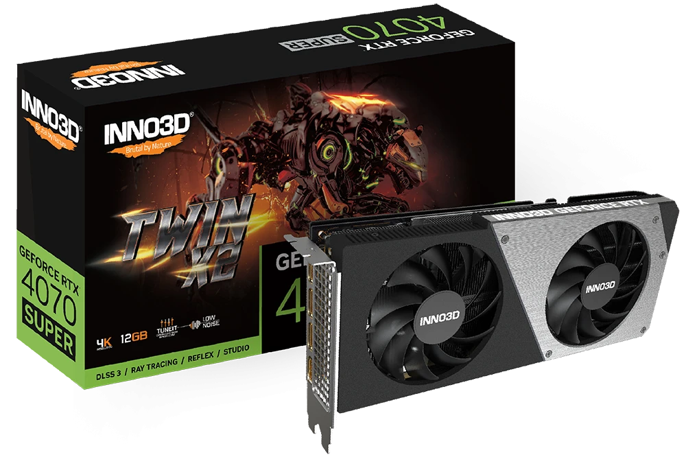 INNO3D GeForce RTX 4070 SUPER TWIN X2